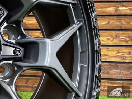 Ratlankis Vortek Off-Road VRT-603 R20X9J 6X139.7 ET0 110.1 Dark Gunmetal with Black Ring