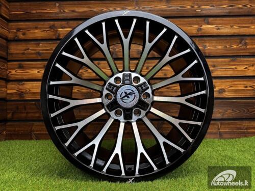 Ratlankis XF Off-Road XF-237 R20X10J 6X139.7 ET-25 106.1 Gloss Black with Diamond Cut