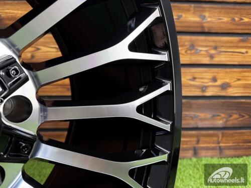 Ratlankis XF Off-Road XF-237 R20X10J 6X139.7 ET-25 106.1 Gloss Black with Diamond Cut