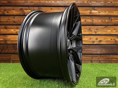 Ratlankis Fuel Off-Road Flux R18X9J 6X139.7 ET0 110.1 Matt Black