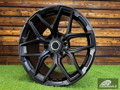 Ratlankis Fuel Off-Road Flux R18X9J 6X139.7 ET0 110.1 Matt Black