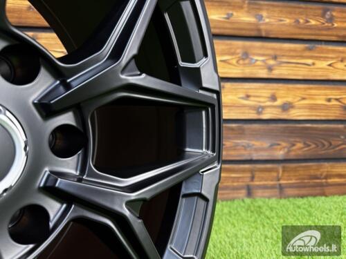 Ratlankis Fuel Off-Road Flux R18X9J 6X139.7 ET0 110.1 Matt Black