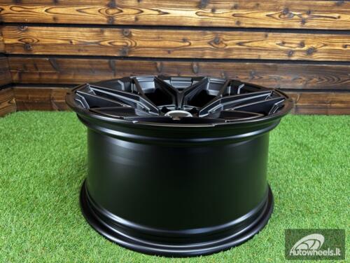 Ratlankis Fuel Off-Road Flux R18X9J 6X139.7 ET0 110.1 Matt Black