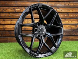 Ratlankis Fuel Off-Road Flux R18X9J 6X139.7 ET0 110.1 Matt Black