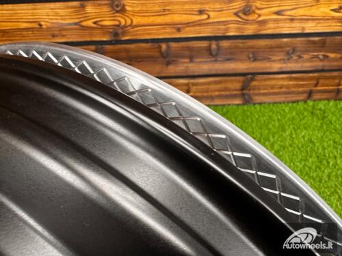 Ratlankis DV8 Beadlock R17X8.5J 5X127 ET-12 71.6 Matt Black with Diamond Cut and Polished Beadlock Ring