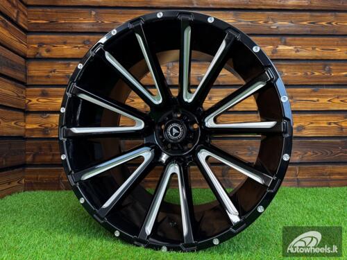Ratlankis Offroad XR-110 R22X12J 5X114.3 ET-44 67.1 Gloss Black with Milling