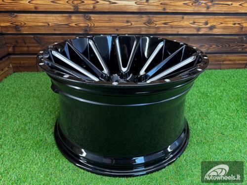 Ratlankis Offroad XR-110 R22X12J 5X114.3 ET-44 67.1 Gloss Black with Milling