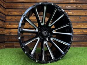 Ratlankis Offroad XR-110 R22X12J 5X114.3 ET-44 67.1 Gloss Black with Milling