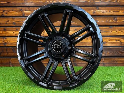 Ratlankis Black Rhino Offroad R18X9J 5X139.7 ET-10 110.1 Matt Black