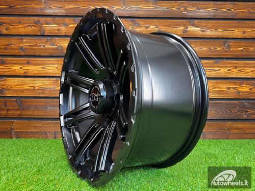 Ratlankis Black Rhino Offroad R18X9J 5X139.7 ET-10 110.1 Matt Black