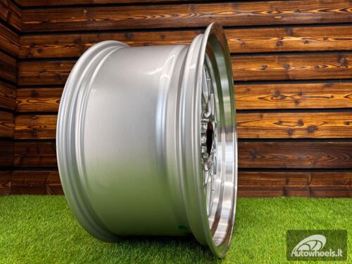 Ratlankis BBS RS Style R18X9J 5X114.3 ET25 73.1 Silver with Diamond Cut Lip