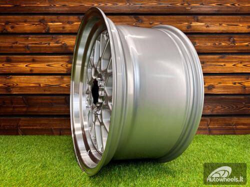Ratlankis BBS RS Style R18X9J 5X114.3 ET25 73.1 Silver with Diamond Cut Lip