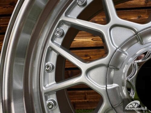 Ratlankis BBS RS Style R18X9J 5X114.3 ET25 73.1 Silver with Diamond Cut Lip