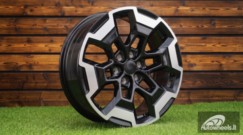 Ratlankis R18x7.5  6X114.3  ET  30  66.1  L2279  Black Polished (MB)  For 4X4  (K3)