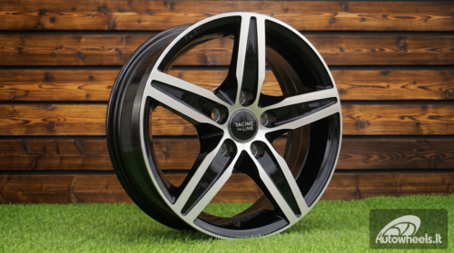 Ratlankis R14x6  5X100  ET  35  57.1  L299  Black Polished (MB)  For RACIN  (R)