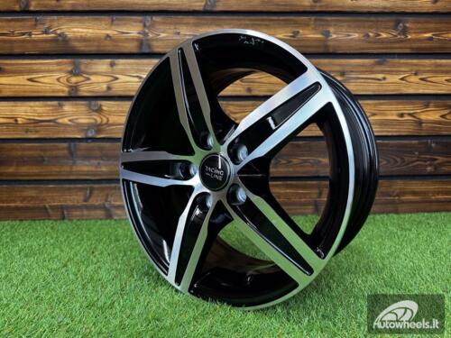 Ratlankis R14x6  5X100  ET  35  57.1  L299  Black Polished (MB)  For RACIN  (R)