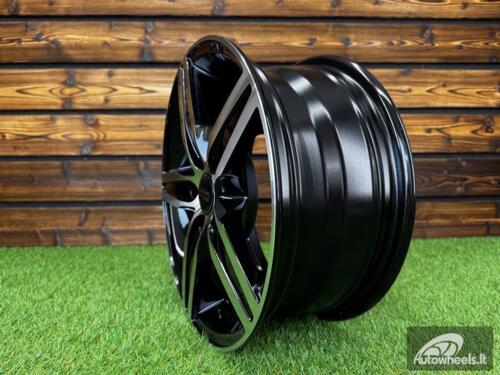 Ratlankis R14x6  5X100  ET  35  57.1  L299  Black Polished (MB)  For RACIN  (R)