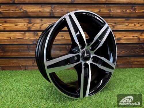 Ratlankis R14x6  5X100  ET  35  57.1  L299  Black Polished (MB)  For RACIN  (R)
