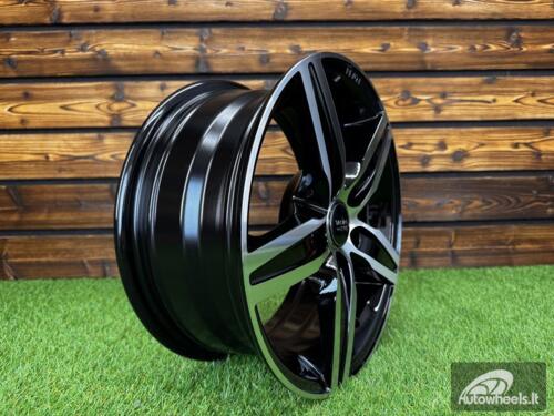 Ratlankis R14x6  5X100  ET  35  57.1  L299  Black Polished (MB)  For RACIN  (R)