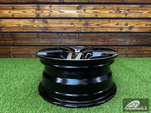 Ratlankis R14x6  5X100  ET  35  57.1  L299  Black Polished (MB)  For RACIN  (R)