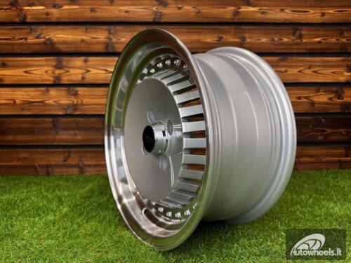 Ratlankis R13x6  4X100  ET  20  67.1  L475  Silver+Polished Lip (SP)  For RACIN  (R)  (RONAL Style)