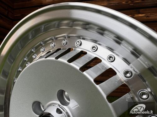 Ratlankis R13x6  4X100  ET  20  67.1  L475  Silver+Polished Lip (SP)  For RACIN  (R)  (RONAL Style)