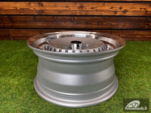 Ratlankis R13x6  4X100  ET  20  67.1  L475  Silver+Polished Lip (SP)  For RACIN  (R)  (RONAL Style)