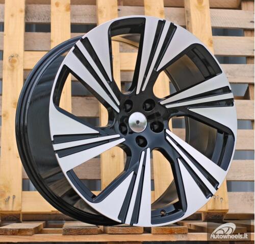 Ratlankis R22x10  5X112  ET  20  66.5  FB007  Black Polished (MB)  For AUD  (Z7)  (HYBRID FORGED Q8)