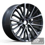 Ratlankis R18x8  5X114.3  ET  42  60.1  3S1366  Black Polished (MB)  For LEX  (Z4)  (HYBRID FORGED)