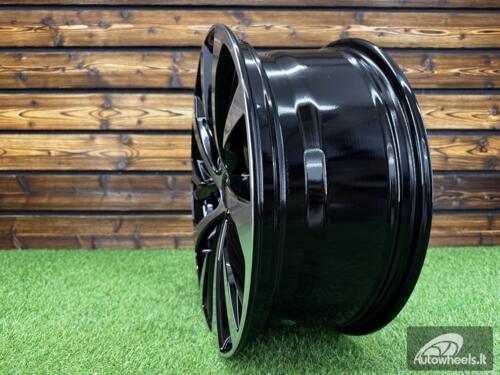 Ratlankis R18x7.5  5X114.3  ET  40  60.1  B5757  Black Polished (MB)  For LEX  (Z4)