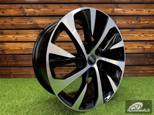 Ratlankis R18x7.5  5X114.3  ET  40  60.1  B5757  Black Polished (MB)  For LEX  (Z4)