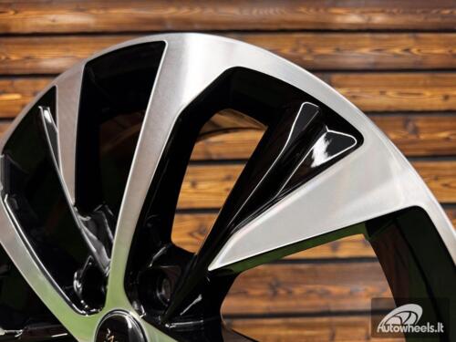 Ratlankis R18x7.5  5X114.3  ET  40  60.1  B5757  Black Polished (MB)  For LEX  (Z4)