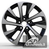 Ratlankis R18x7.5  5X114.3  ET  40  60.1  B5757  Black Polished (MB)  For LEX  (Z4)