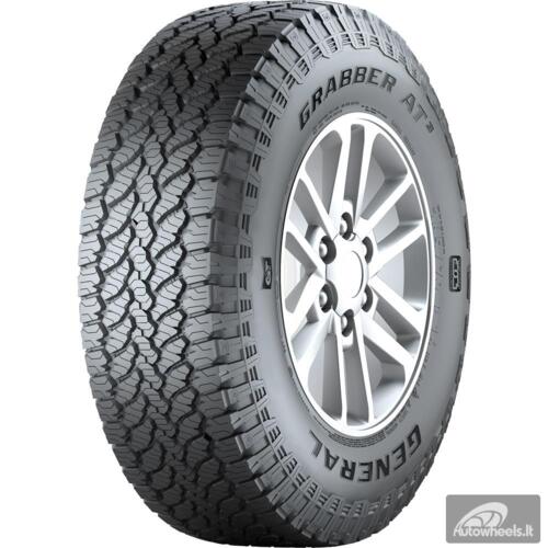 315/70R17 GENERAL GRABBER AT3 121/118S OWL FR DCB75 3PMSF M+S