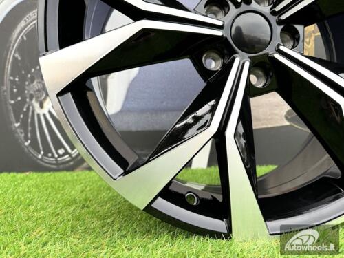 Ratlankis R20x8  5X112  ET  41  57.1  I5627  Black Polished (MB)  For SKODA  (Z3)  (Karoq New Model)
