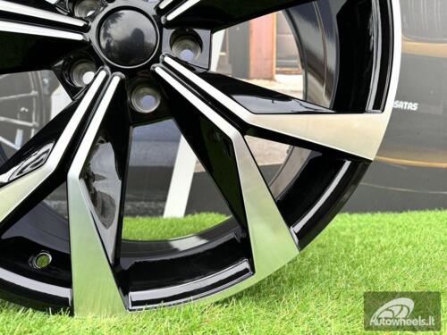 Ratlankis R20x8  5X112  ET  41  57.1  I5627  Black Polished (MB)  For SKODA  (Z3)  (Karoq New Model)